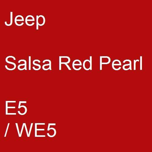 Jeep, Salsa Red Pearl, E5 / WE5.